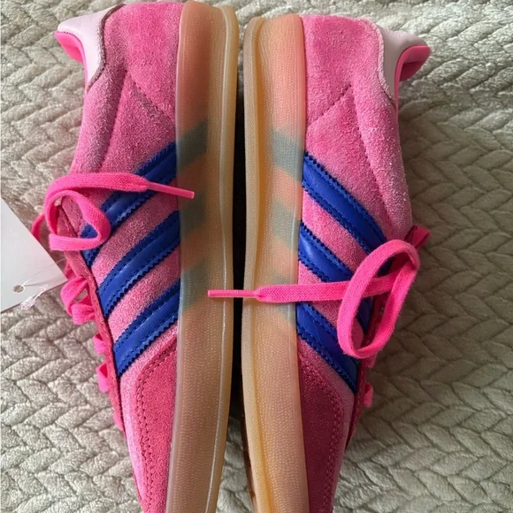 Adidas Gazelle Pink Indoor Sneakers- women’s - Picture 6 of 8
